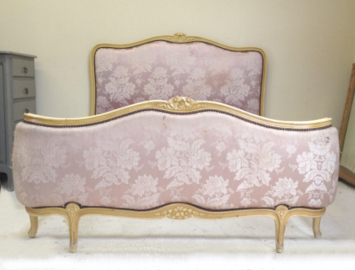 vintage french corbeille double bed